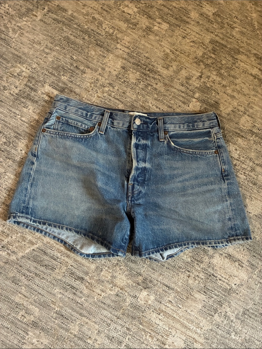 Agolde Parker Long Shorts
